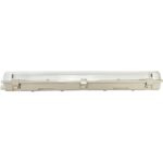 Φωτιστικό για μονόπλευρη λάμπα LED Τ8 2x1.2m IP65