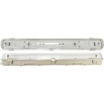 Φωτιστικό για μονόπλευρη λάμπα LED Τ8 2x1.2m IP65 - Image 2