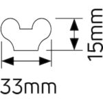 Φωτιστικό για λάμπα LED Τ8 1x0.6m IP20 - Image 2