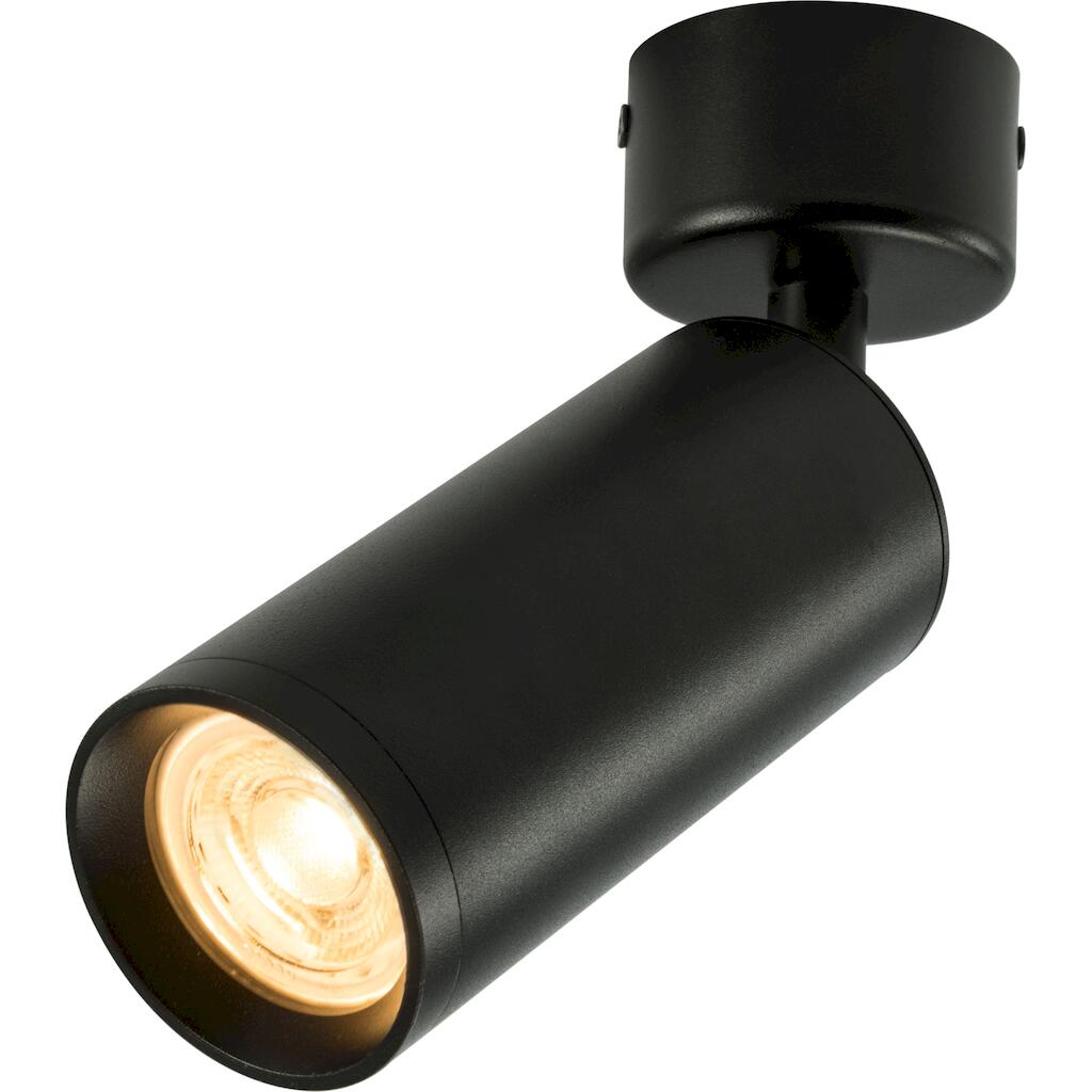 FW60180GU10B_0 Ρυθμιζόμενο επίτοιχο spot GU10 μαύρο - Image 1