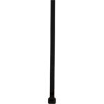 Δεματικά 7.6x450mm μαύρα (100τμχ)