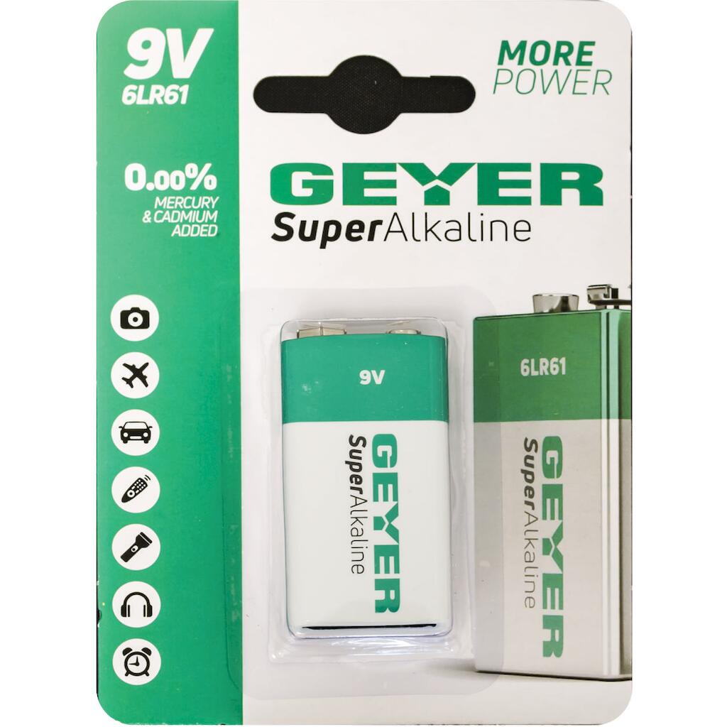 GB.6LR61_0 Μπαταρία αλκαλική 9V/6LR61 1τμχ/ Blister - Image 1