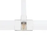 GLOBOSTAR® HEXON GLB-101-0091 Σύνδεσμος T AC 220-240V IP20 - Διάφανο - Μ7 x Π4.5 x Υ4cm - Image 2