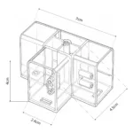 GLOBOSTAR® HEXON GLB-101-0091 Σύνδεσμος T AC 220-240V IP20 - Διάφανο - Μ7 x Π4.5 x Υ4cm - Image 3