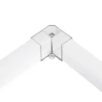 GLOBOSTAR® HEXON GLB-101-0094 Σύνδεσμος Γ 90° AC 220-240V IP20 - Διάφανο - Μ4.5 x Π4.5 x Υ4cm - Image 2