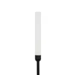 GLOBOSTAR® REED GLB-103-0007 Φωτιστικό Κολωνάκι Κήπου με Καρφωτή Βάση LED 2W 180lm 360° DC 24V Αδιάβροχο IP65 Θερμό Λευκό 2700K - Sanan SMD Chip - Μαύρο Ματ - Μ2 x Π2 x Υ80cm - 3 Χρόνια Εγγύηση - Image 4