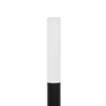 GLOBOSTAR® REED GLB-103-0008 Φωτιστικό Κολωνάκι Κήπου με Καρφωτή Βάση LED 5W 450lm 360° DC 24V Αδιάβροχο IP65 Θερμό Λευκό 2700K - Sanan SMD Chip - Μαύρο Ματ - Μ3 x Π3 x Υ65cm - 3 Χρόνια Εγγύηση - Image 4
