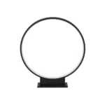 GLOBOSTAR® LUNEA GLB-103-0009 Φωτιστικό Κολωνάκι Κήπου LED 15W 1350lm 120° AC 220-240V Αδιάβροχο IP65 Θερμό Λευκό 2700K - Sanan SMD Chip - Μαύρο Ματ - Μ45 x Π7 x Υ50cm - 3 Χρόνια Εγγύηση - Image 3