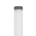 GLOBOSTAR® AXOR GLB-103-0015 Φωτιστικό Urban Πλατείας/Πάρκου LED 50W 4500lm 360° AC 220-240V Αδιάβροχο IP65 Θερμό Λευκό 2700K - Sanan SMD Chip - Γκρι Ανθρακί Ματ - Μ20 x Π20 x Υ300cm - 3 Χρόνια Εγγύηση - Image 4
