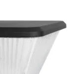 GLOBOSTAR® TOPIS GLB-103-0021 Φωτιστικό Κεφαλής Post Top Πλατείας/Πάρκου/Κήπου LED 50W 4500lm 360° AC 220-240V Αδιάβροχο IP65 Θερμό Λευκό 2700K - Sanan SMD Chip - Μαύρο Ματ - Μ45 x Π45 x Υ40cm - 3 Χρόνια Εγγύηση - Image 4