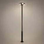 GLOBOSTAR® STILO GLB-103-0022 Στύλος/Κολώνα για Φωτιστικό Πλατείας/Πάρκου/Κήπου - Μαύρο Ματ - Μ21 x Π21 x Υ290cm - 3 Χρόνια Εγγύηση - Image 2