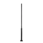 GLOBOSTAR® STILIA GLB-103-0023 Στύλος/Κολώνα για Φωτιστικό Πλατείας/Πάρκου/Κήπου LED 72W 6480lm 120° AC 220-240V Αδιάβροχο IP65 Θερμό Λευκό 2700K - Sanan SMD Chip - Μαύρο Ματ - Μ21 x Π21 x Υ300cm - 3 Χρόνια Εγγύηση - Image 3