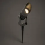 GLOBOSTAR® GARDO GLB-103-0025 Φωτιστικό Σποτ για Φυτά - Δέντρα με Βάση Κήπου / Καρφωτό LED 10W 900lm 24° DC 24V Αδιάβροχο IP65 Θερμό Λευκό 2700K - Sanan SMD Chip - Μαύρο Ματ - Μ5 x Π5 x Υ18cm - 3 Χρόνια Εγγύηση - Image 2