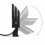 GLOBOSTAR® GARDO GLB-103-0025 Φωτιστικό Σποτ για Φυτά - Δέντρα με Βάση Κήπου / Καρφωτό LED 10W 900lm 24° DC 24V Αδιάβροχο IP65 Θερμό Λευκό 2700K - Sanan SMD Chip - Μαύρο Ματ - Μ5 x Π5 x Υ18cm - 3 Χρόνια Εγγύηση - Image 4