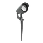GLOBOSTAR® TREKO GLB-103-0026 Φωτιστικό Σποτ για Φυτά - Δέντρα με Βάση Κήπου / Καρφωτό LED 3W 270lm 5° DC 24V Αδιάβροχο IP65 Θερμό Λευκό 2700K - Sanan SMD Chip - Γκρι Ανθρακί Ματ - Μ5 x Π5 x Υ12cm - 3 Χρόνια Εγγύηση