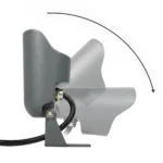GLOBOSTAR® TREKO GLB-103-0026 Φωτιστικό Σποτ για Φυτά - Δέντρα με Βάση Κήπου / Καρφωτό LED 3W 270lm 5° DC 24V Αδιάβροχο IP65 Θερμό Λευκό 2700K - Sanan SMD Chip - Γκρι Ανθρακί Ματ - Μ5 x Π5 x Υ12cm - 3 Χρόνια Εγγύηση - Image 4