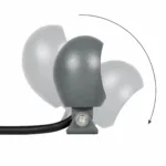 GLOBOSTAR® GARDIS GLB-103-0027 Φωτιστικό Σποτ για Φυτά - Δέντρα με Βάση Κήπου / Καρφωτό LED 3W 270lm 24° DC 24V Αδιάβροχο IP65 Θερμό Λευκό 2700K - Sanan SMD Chip - Γκρι Ανθρακί Ματ - Μ4.5 x Π4 x Υ7cm - 3 Χρόνια Εγγύηση - Image 4