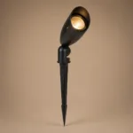 GLOBOSTAR® TRABI GLB-103-0028 Φωτιστικό Σποτ για Φυτά - Δέντρα με Βάση Κήπου / Καρφωτό LED 12W 1080lm 24° DC 24V Αδιάβροχο IP65 Θερμό Λευκό 2700K - Sanan SMD Chip - Μαύρο Ματ - Μ6.5 x Π6.5 x Υ18.5cm - 3 Χρόνια Εγγύηση - Image 2