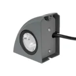 GLOBOSTAR® FLOODORA GLB-103-0029 Προβολέας Σποτ Wall Washer LED 3W 270lm 5° AC 220-240V Αδιάβροχο IP65 Θερμό Λευκό 2700K - Sanan SMD Chip - Γκρι Ανθρακί Ματ - Μ8 x Π5 x Υ8cm - 3 Χρόνια Εγγύηση - Image 3