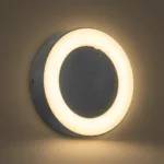GLOBOSTAR® LINEART GLB-103-0038 Φωτιστικό Τοίχου / Απλίκα LED 18W 1620lm 120° AC 220-240V Αδιάβροχο IP65 Θερμό Λευκό 2700K - Sanan SMD Chip - Μαύρο Ματ - Μ20 x Π4.5 x Υ20cm - 3 Χρόνια Εγγύηση - Image 2
