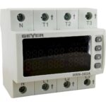 Ψηφιακός επιτηρητής τάσης 3Φ 230V 63A 3NO 4M