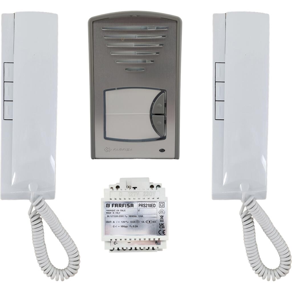 KIT2CKSD-_0 Κιτ με εξωτερικη μπουτονιέρα 1+1 - μπουτονιερα 2 κλήσεων, 2 ΕΧ311, 1 PRS210ED - Image 1