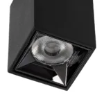 kelvo® LUMINAR KLV-101-0323 Φωτιστικό Downlight Σποτ LED 3W 405lm 36° AC 220-240V IP20 Θερμό Λευκό 2700K - Osram SMD Chip & TÜV SÜD Driver - Μαύρο Ματ - Μ4.2 x Π4.2 x Υ6.6cm - 5 Χρόνια Εγγύηση - Image 4