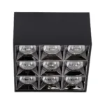 kelvo® LUMINAR KLV-101-0341 Φωτιστικό Downlight Σποτ LED 30W 4200lm 36° AC 220-240V IP20 Φυσικό Λευκό 4500K - Osram SMD Chip & TÜV SÜD Driver - Μαύρο Ματ - Μ12 x Π12 x Υ6.6cm - 5 Χρόνια Εγγύηση - Image 3