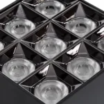 kelvo® LUMINAR KLV-101-0341 Φωτιστικό Downlight Σποτ LED 30W 4200lm 36° AC 220-240V IP20 Φυσικό Λευκό 4500K - Osram SMD Chip & TÜV SÜD Driver - Μαύρο Ματ - Μ12 x Π12 x Υ6.6cm - 5 Χρόνια Εγγύηση - Image 4