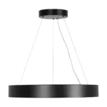 kelvo® RA KLV-101-0365 Κρεμαστό Φωτιστικό Οροφής LED 67W 6700lm 120° AC 220-240V IP20 Ρυθμιζόμενο Λευκό CCT με Χειριστήριο από 2700K έως 6000K Dimmable - Lumileds SMD Chip - Μαύρο Ματ - Μ60 x Π60 x Υ8cm - 3 Χρόνια Εγγύηση - Image 3