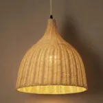 kelvo® BAHAMAS KLV-102-0002 Κρεμαστό Φωτιστικό Οροφής για Λάμπα με Ντουί E27 AC 220-240V IP20 - Μπεζ - Μ45 x Π45 x Υ47cm - Image 2
