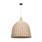 kelvo® BAHAMAS KLV-102-0003 Κρεμαστό Φωτιστικό Οροφής για Λάμπα με Ντουί E27 AC 220-240V IP20 - Μπεζ - Μ60 x Π60 x Υ60cm - Image 3