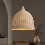 kelvo® BAHAMAS KLV-102-0003 Κρεμαστό Φωτιστικό Οροφής για Λάμπα με Ντουί E27 AC 220-240V IP20 - Μπεζ - Μ60 x Π60 x Υ60cm - Image 6