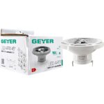 Λάμπα LED AR111 12W G53 3000K 760lm 45° 12V AC/DC - Image 3