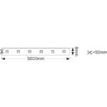 Ταινία LED Eco 4.8W 12V 2700K 180-240lm IP65 - Image 2