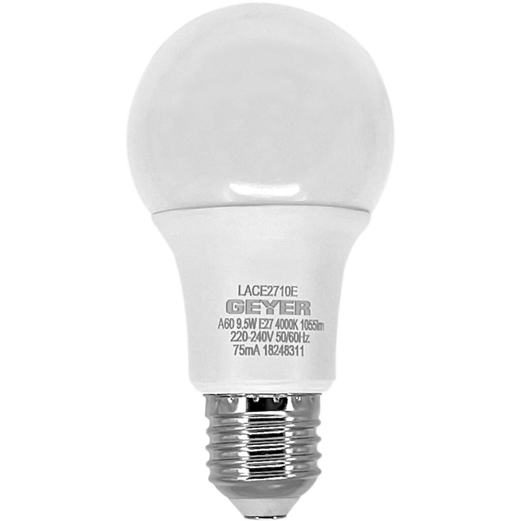 LACE2710E_0 Λάμπα LED Κλασική A60 9.5W E27 4000K 1055lm - Image 1