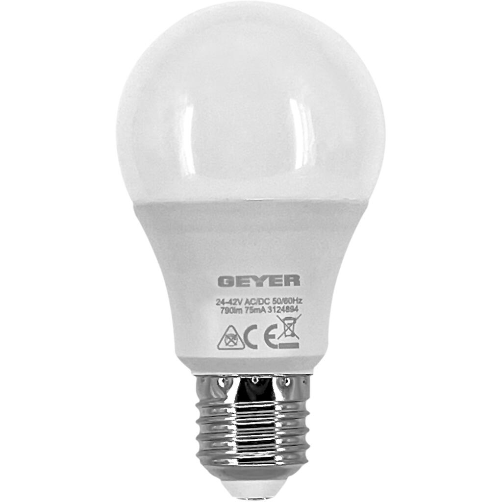 LACE278-42_0 Λάμπα LED Κλασική A60 8W E27 4000K 810lm 24-42V AC/DC IP44 - Image 1