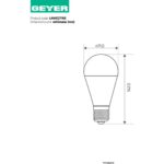 Λάμπα LED Κλασική A70 16W E27 3000K 1900lm IP40 - Image 2