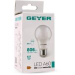 Λάμπα LED Κλασική A60 8W E27 3000K 806lm - Image 4