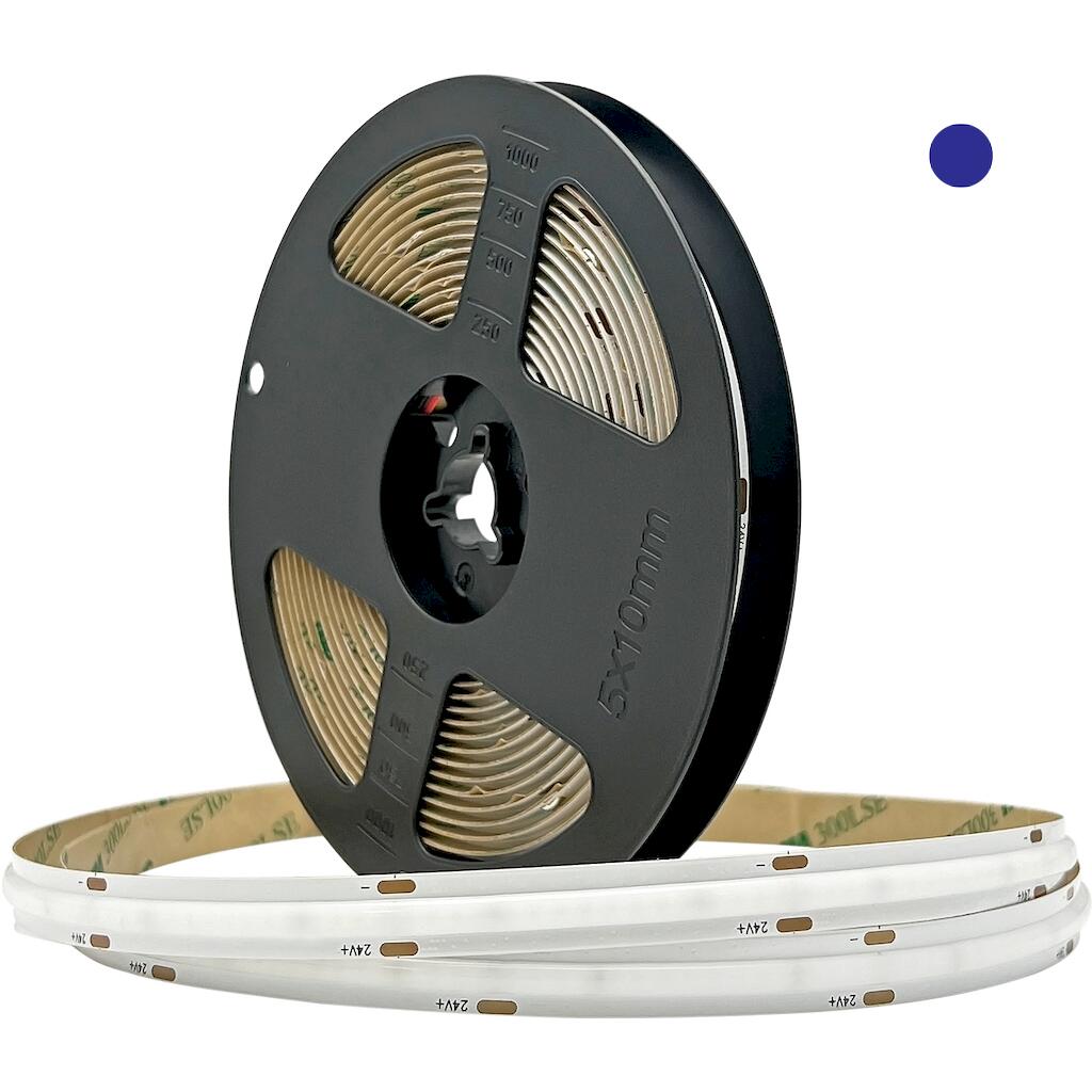 LC14424BL33_0 Ταινία LED COB 14.4W 24V Μπλέ 1200lm IP33 - Image 1