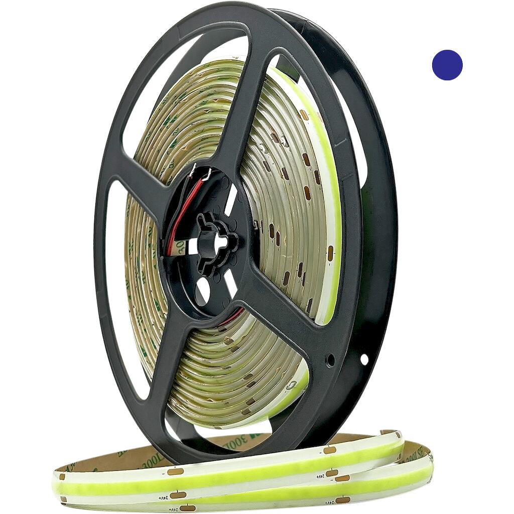 LC14424BL65_0 Ταινία LED COB 14.4W 24V Μπλε 1440lm IP65 - Image 1