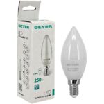 Λάμπα LED Κερί C35 2.5W E14 6500K 250lm - Image 3