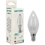 Λάμπα LED Κερί C35 2.5W E14 3000K 250lm - Image 3