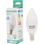 LED C37 E14 6W 3000K 470LM dimmable - Image 2