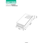 Τροφοδοτικό 250W 12V DC IP20 - Image 2