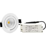 Φωτιστικό LED Downlight 10W 3000Κ 870lm 60° IP65 - Image 3