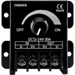 Ρεοστάτης για λεντοταινία 360W 12V, 720W 24V χειροκίνητος - Image 2