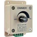 Ρεοστάτης για λεντοταινία 96W 12V, 192W 24V χειροκίνητος
