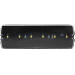 LED Φωτιστικό ασφαλείας 1W 6500K 100lm 239x80mm μαύρο