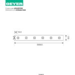 Ταινία LED Eco 14.4W 12V κίτρινη 1400lm IP20 - Image 2